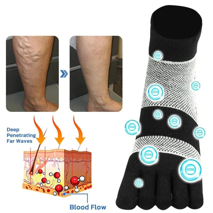 Calcetines antijuanetes y para la salud de las venas para mujeres y hombres