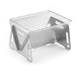 Parrilla de acero inoxidable plegable para exteriores