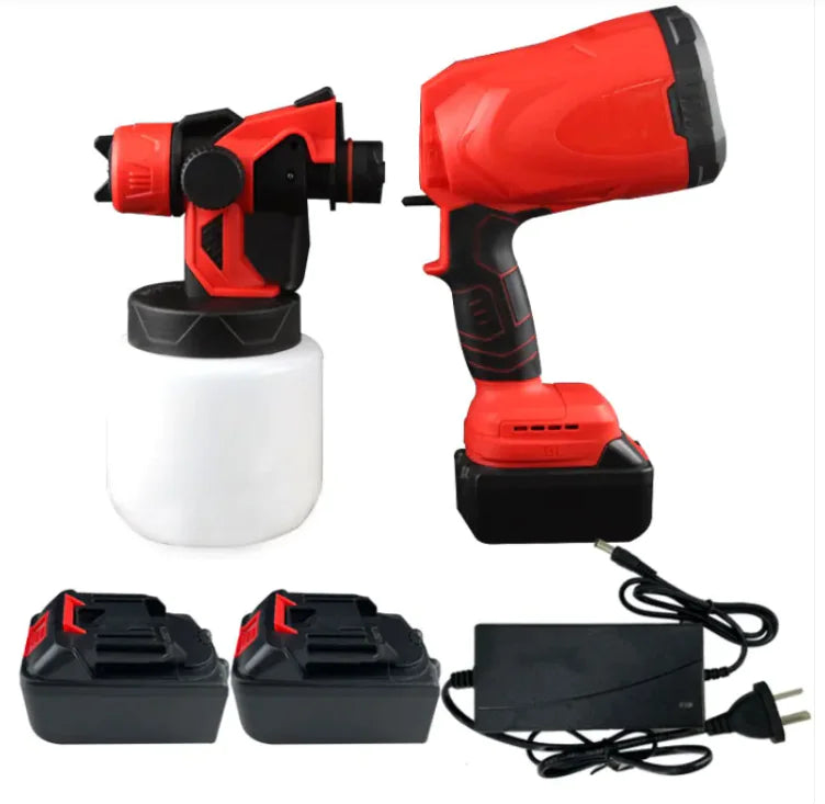 Pistola pulverizadora eléctrica de alta presión, automática, para pintar, portátil, de mano