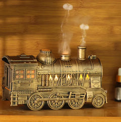 Home Retro Creative All-match Spray Spit Circle Small Train