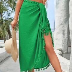 Womens Long Beach Cover Up Sarong