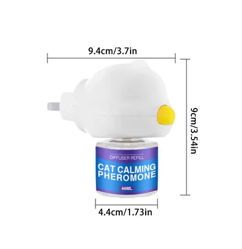 Difusor de feromonas calmantes para gatos y perros
