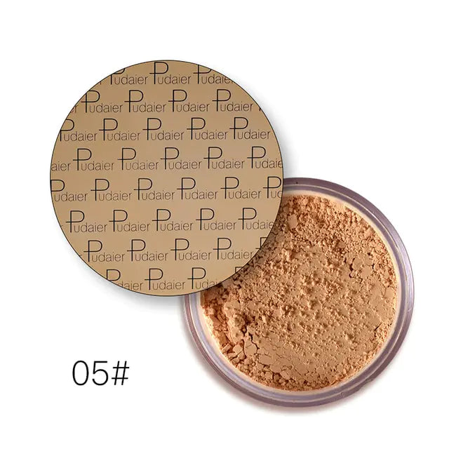 Polvos sueltos fijadores de maquillaje mineral mate