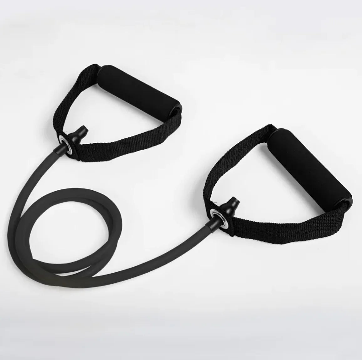 Cuerda de látex para dominadas con una sola cuerda, dominadas de brazos para fitness
