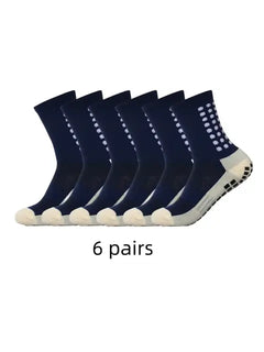 Anti-Skid Classic Sports Socks With Adhesive Points