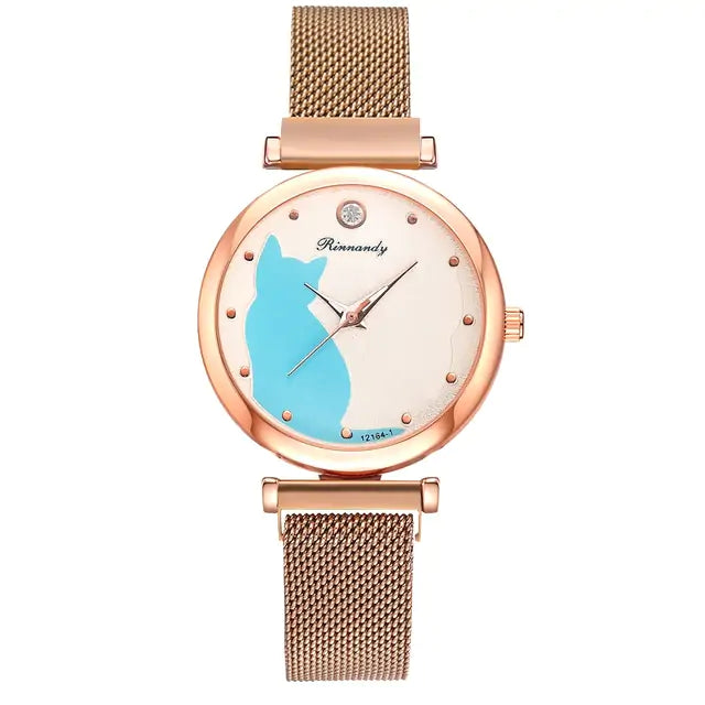 Conjunto de reloj de moda para mujer