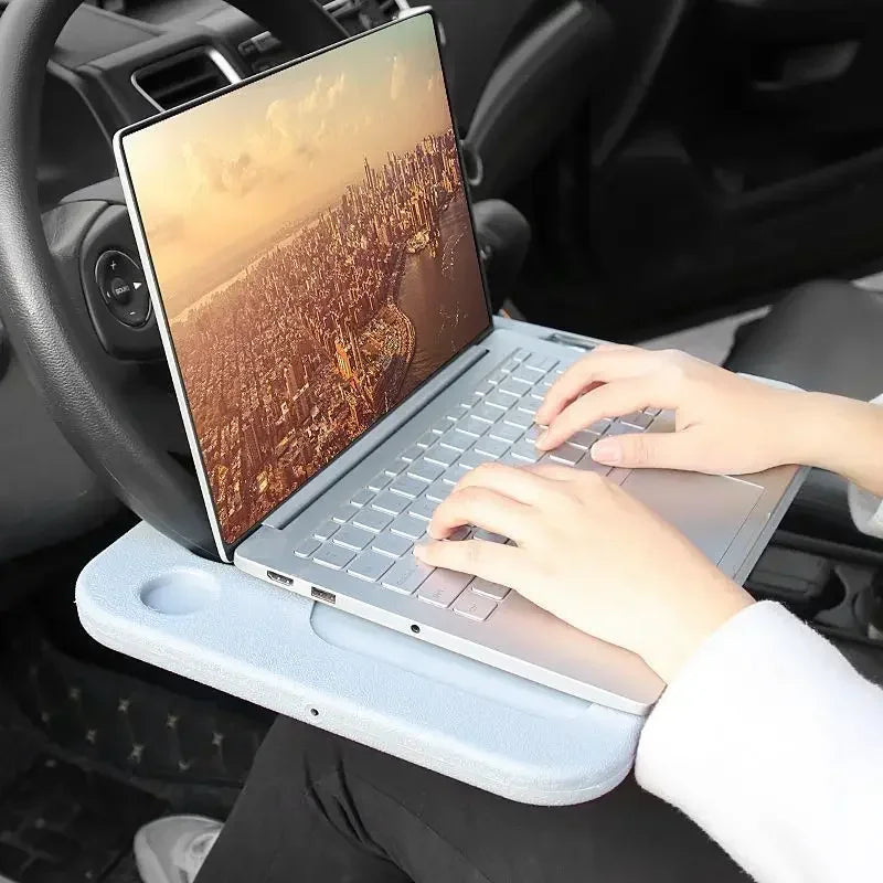 Mesa de comedor portátil para automóvil Bandeja para volante de automóvil