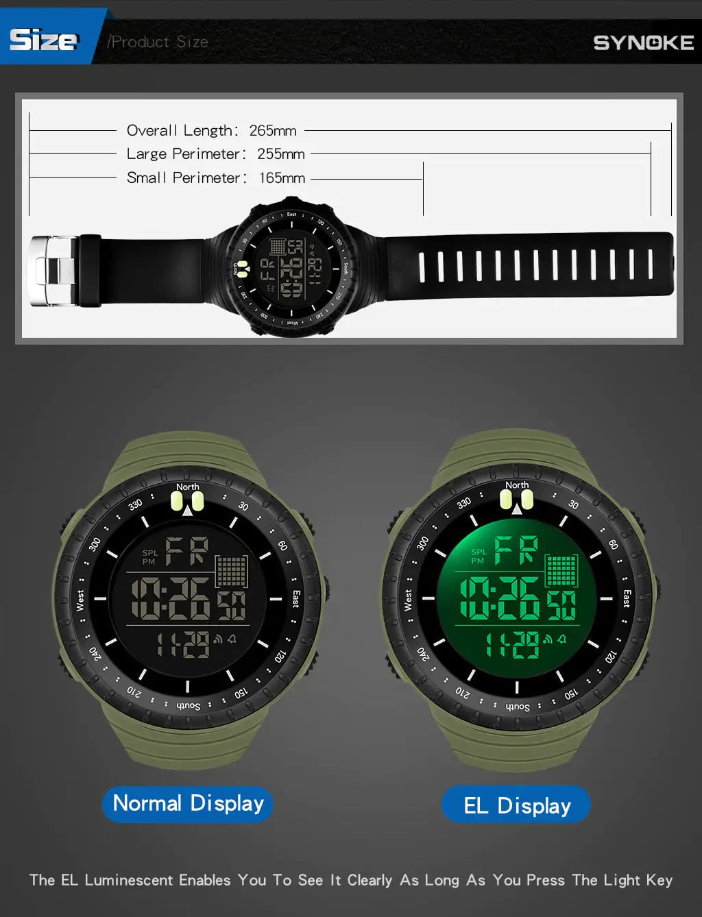 Reloj inteligente resistente al agua