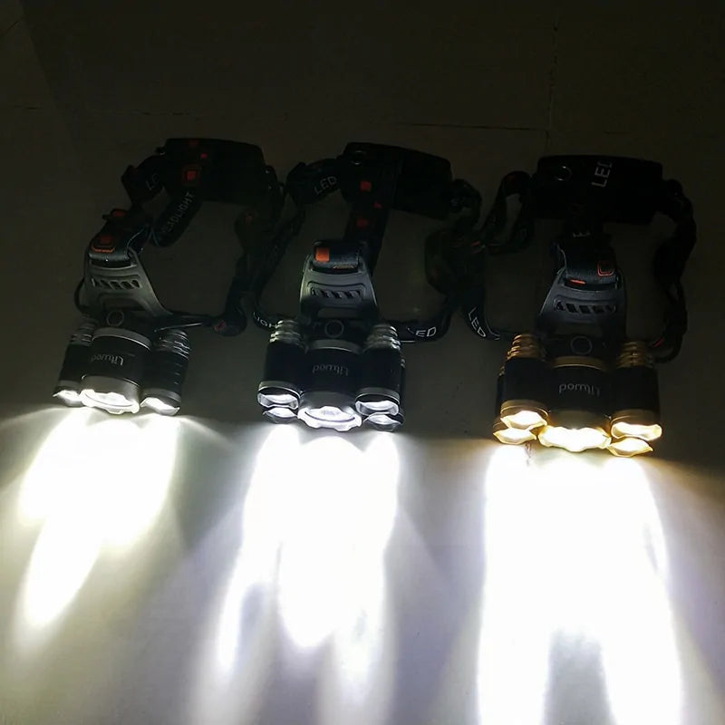 Torch Head Light 18650 Battery