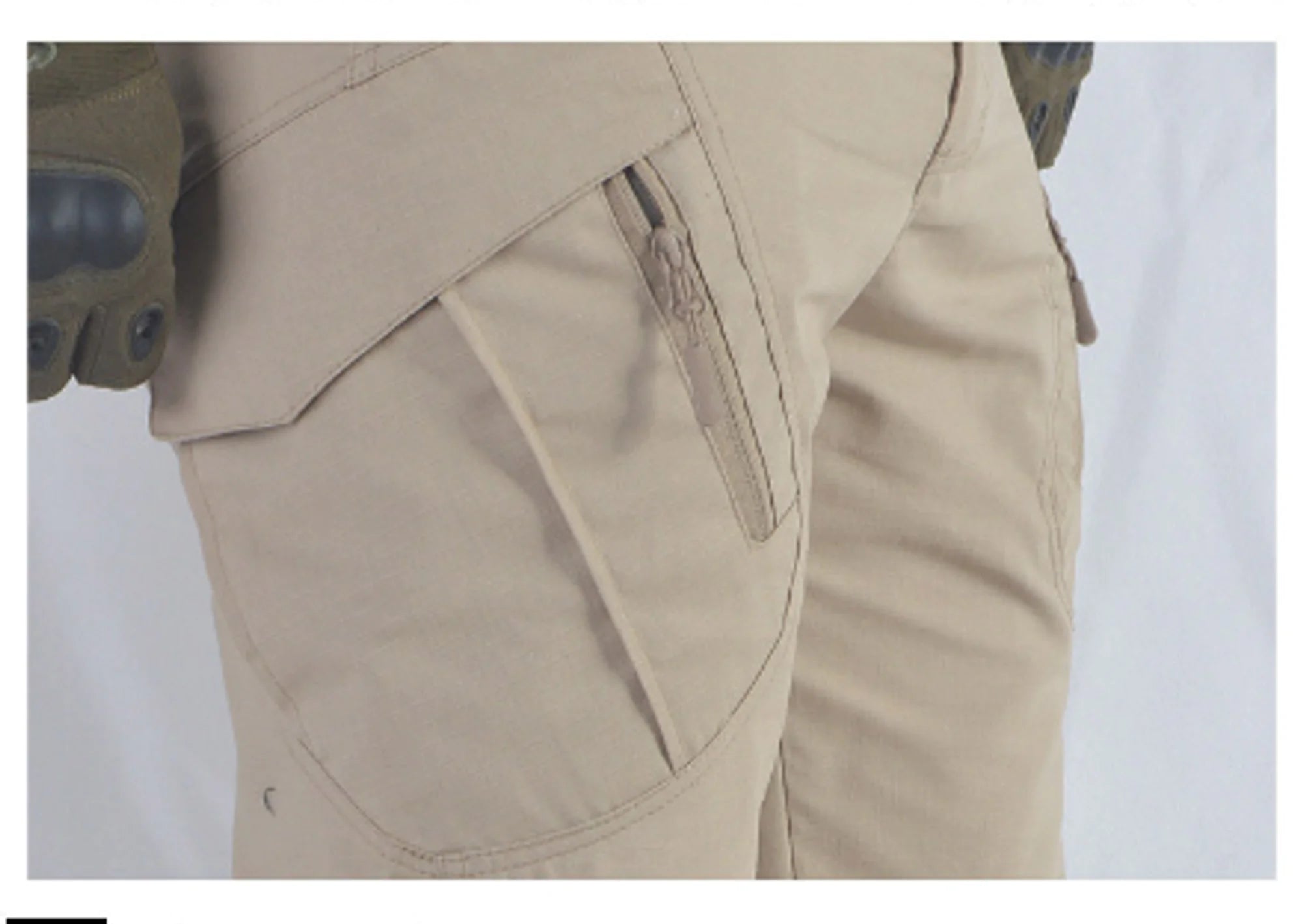 Pantalones tácticos nuevos para hombre con múltiples bolsillos y elasticidad militar