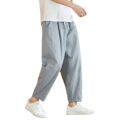 Summer Cotton Linen Trousers