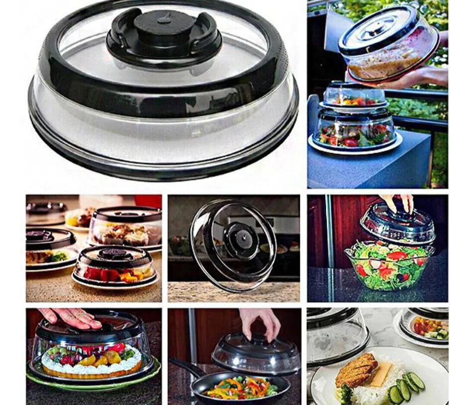 Tapa para alimentos sellada al vacío