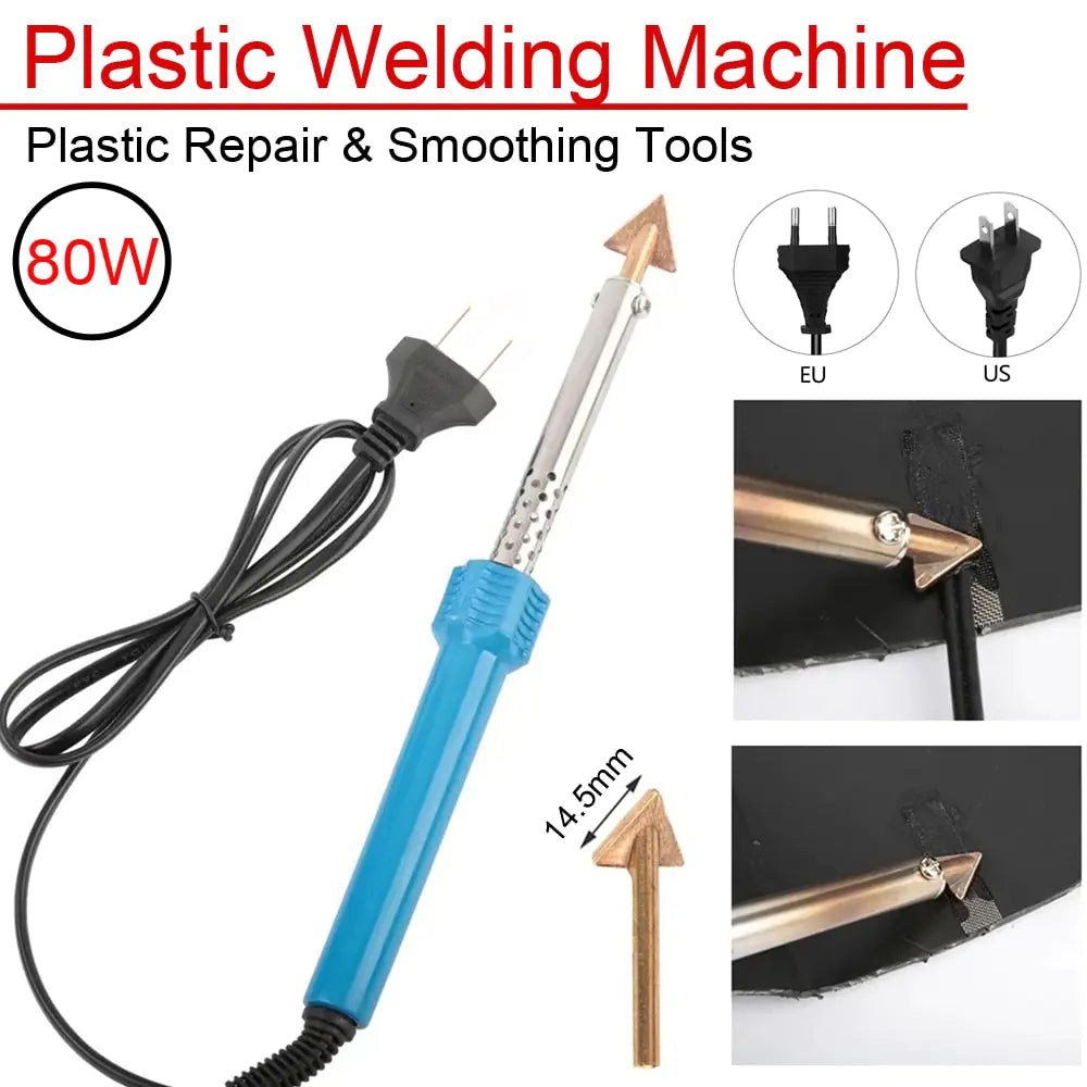 Máquina de soldadura con grapadora caliente y soldador de PVC para reparación de parachoques de automóviles