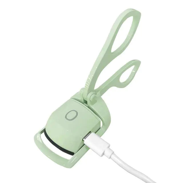 Rizador de pestañas portátil eléctrico calentado