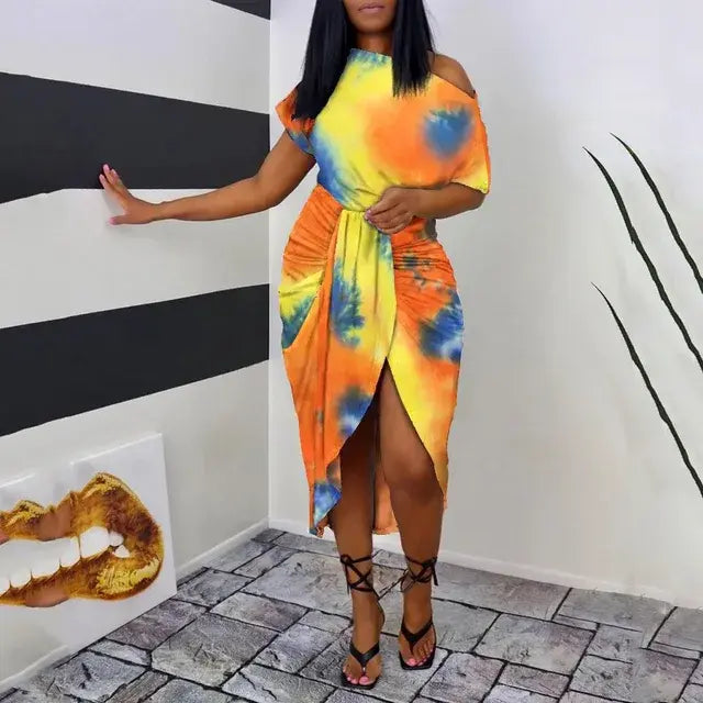 Vestido Mujer Verano Sexy Raya