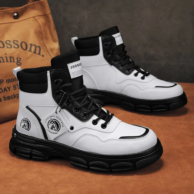 Botas de hombre CYYTL, zapatos de invierno de cuero