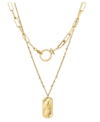 Collar vintage de varias capas