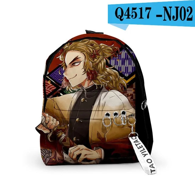 Mochila escolar Demon Slayer