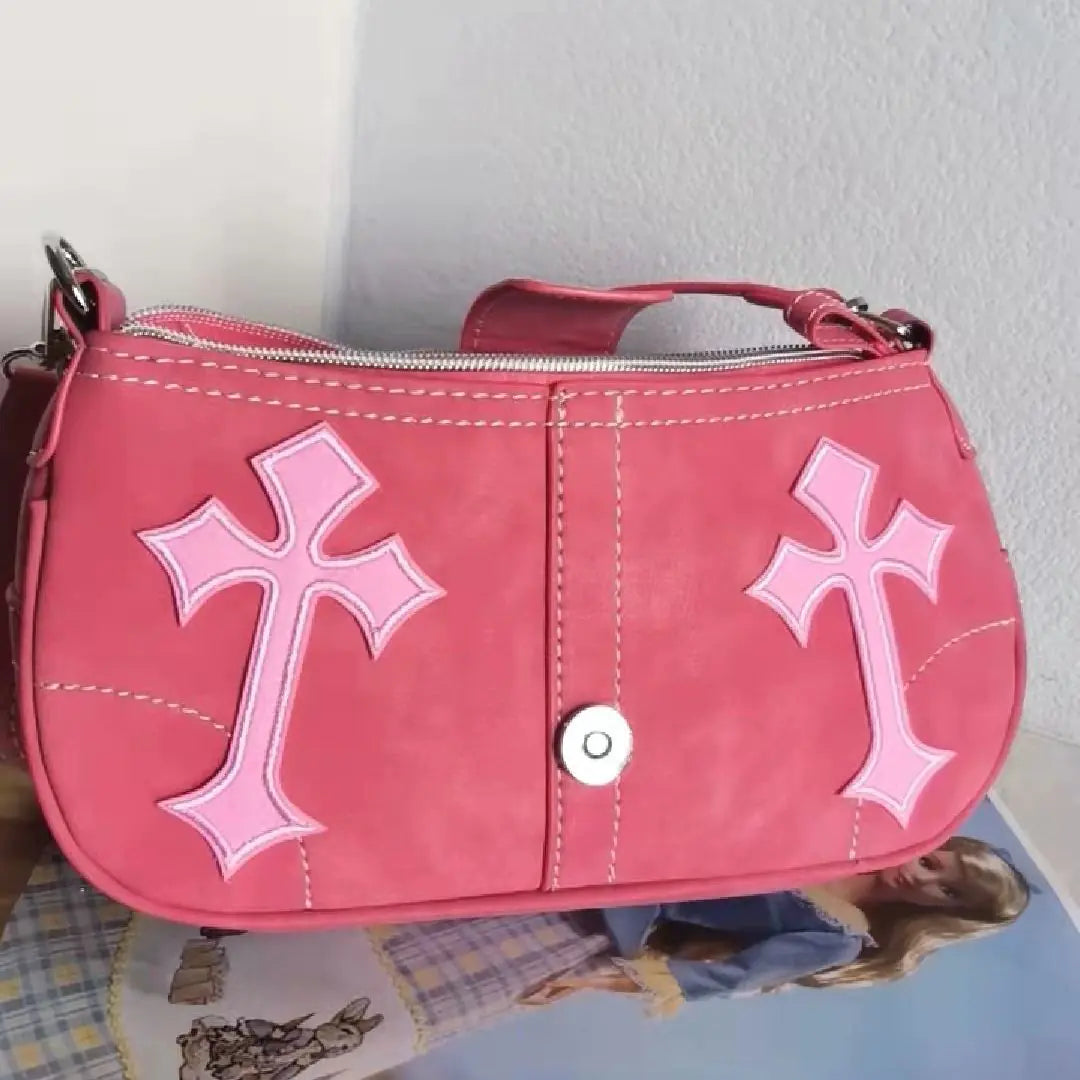 Bolso de hombro estilo punk rock