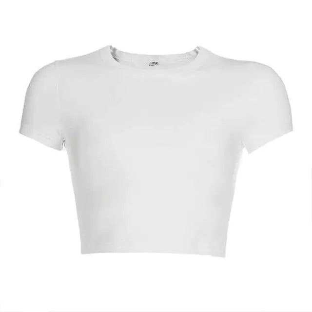 Tops cortos de ropa urbana de los años 2000