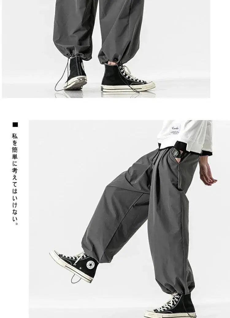 Pantalones casuales de estilo coreano para hombre