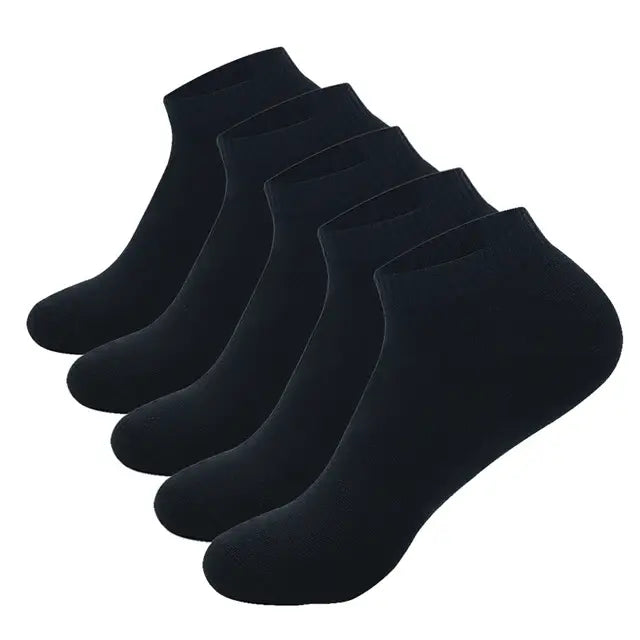 Calcetines de algodón de corte bajo