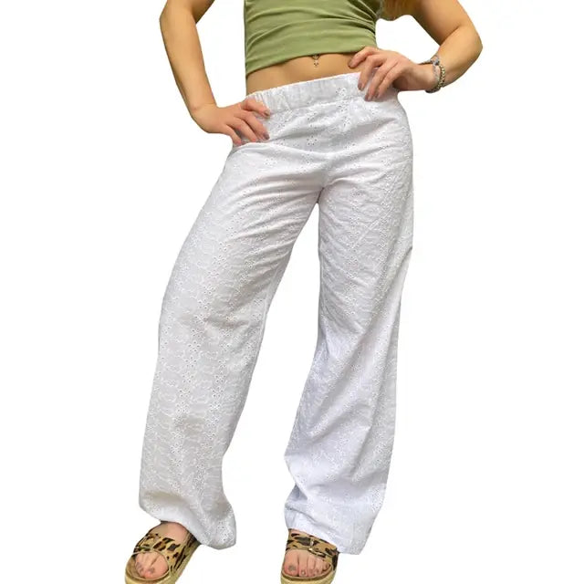 Pantalones casuales de rayas Cleanfit