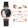 Conjunto de reloj de moda para mujer
