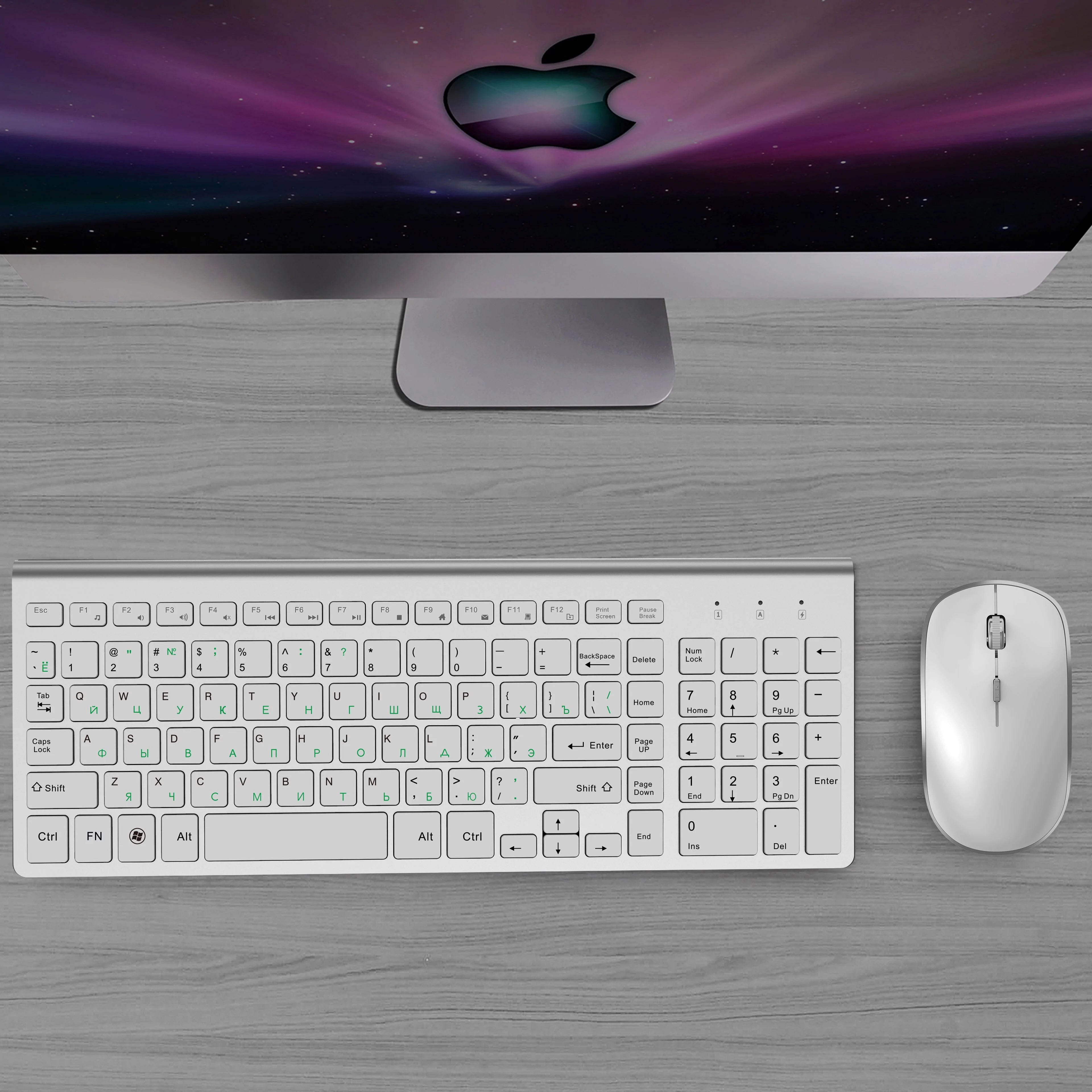 Combo de teclado y ratón inalámbricos