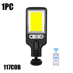 Solar Led Light Outdoor Wall Lamp Waterproof 3 Modes