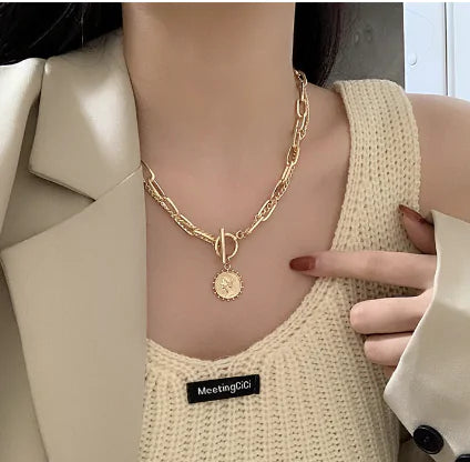 Collar vintage de varias capas
