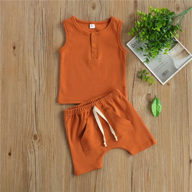 Conjunto de ropa de verano para bebés