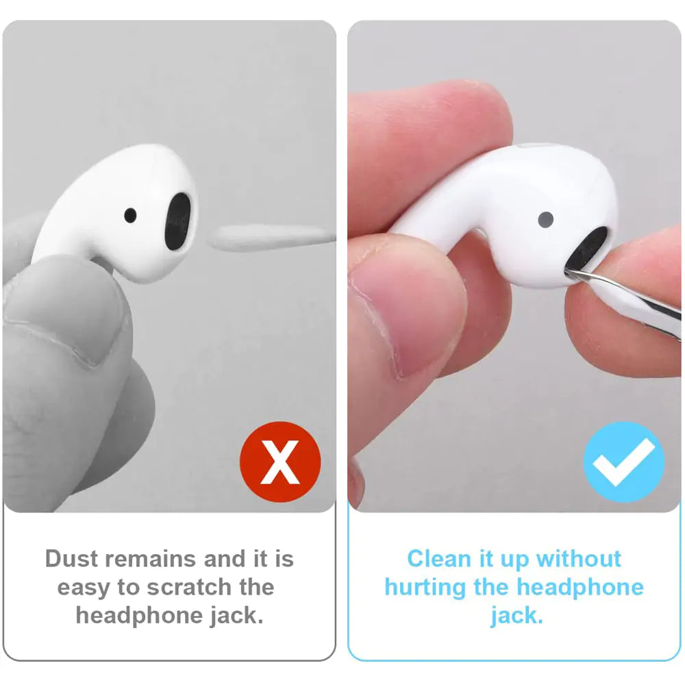 Herramienta de limpieza para auriculares Bluetooth para Airpods