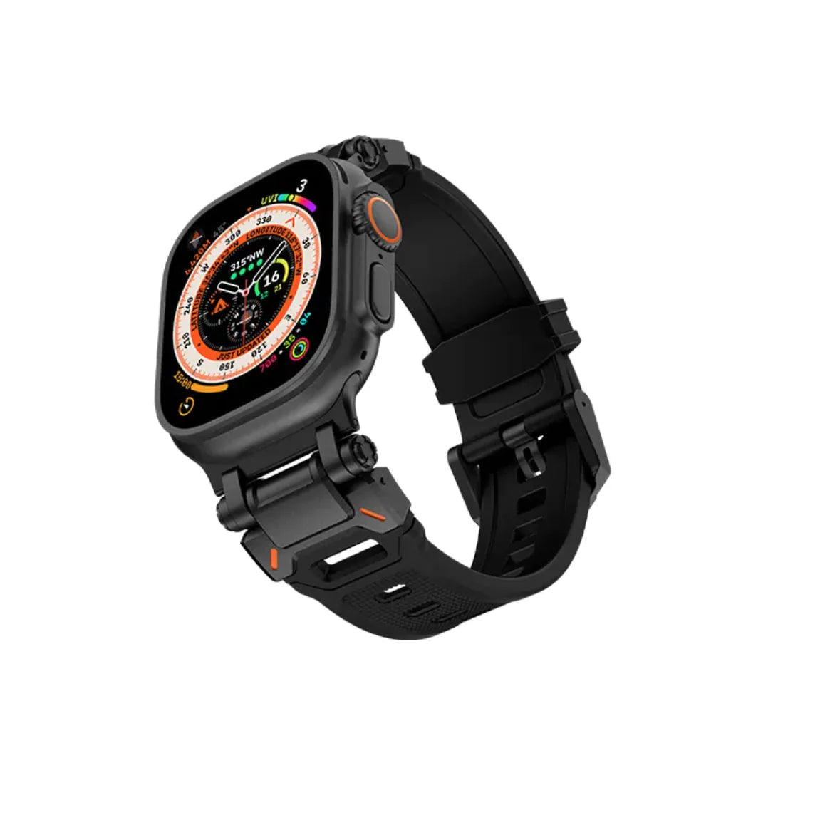 Correa de TPU con conector de aleación de titanio