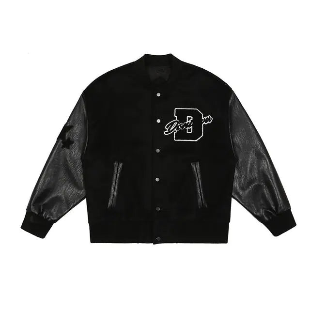 Chaqueta estilo hip hop retro Y2K