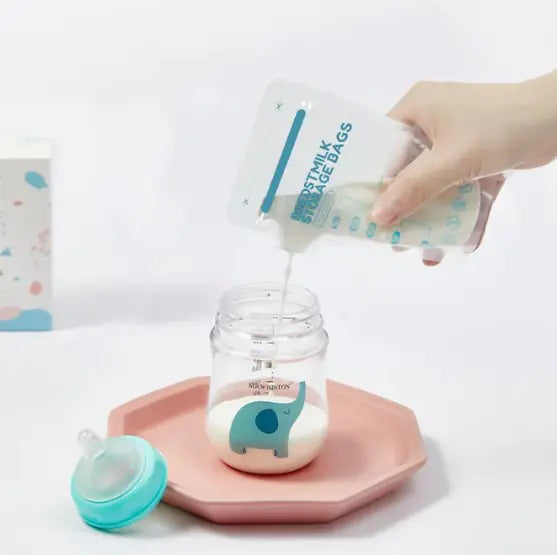 Bolsa de leche desechable