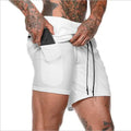 Pantalones cortos para correr Ropa deportiva doble para exteriores