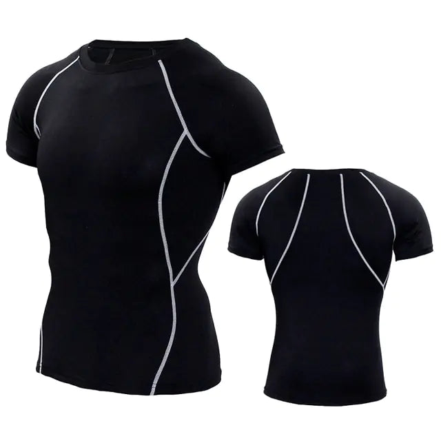 Camiseta de running para hombre de secado rápido
