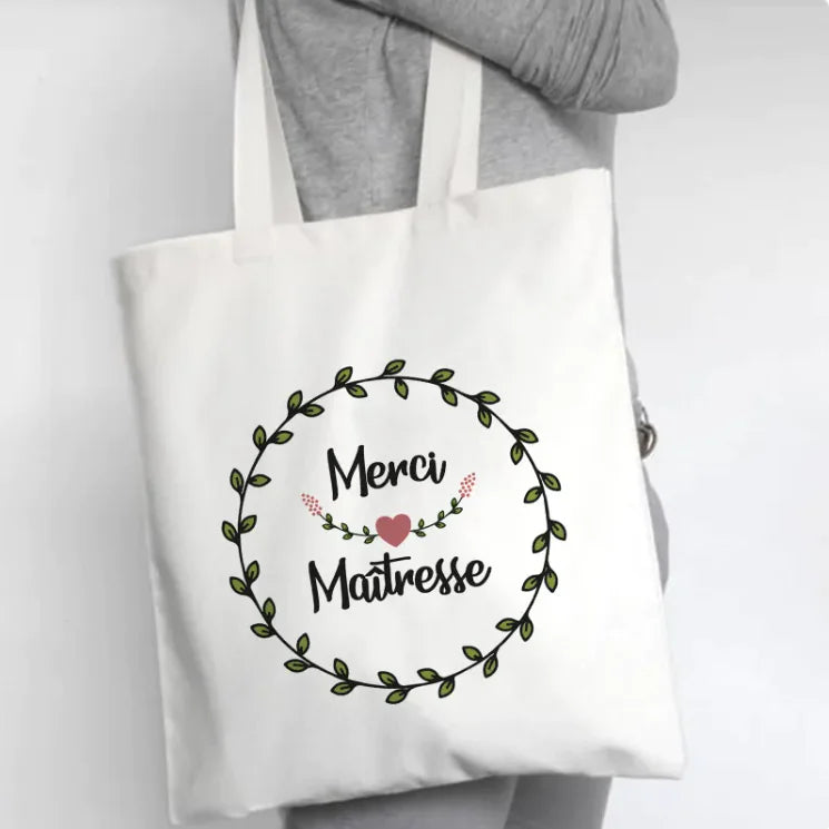 Bolsa de lona Fleur