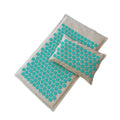 Esterilla de yoga para masajes con palma de coco y lino natural