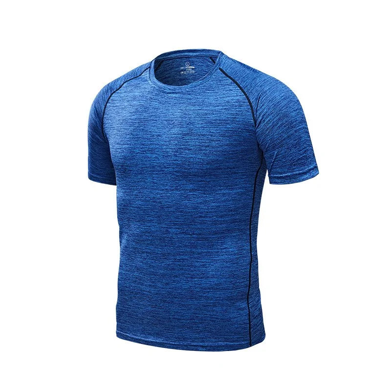 Camisetas de running de compresión de secado rápido para hombre: ropa deportiva para fitness y fútbol