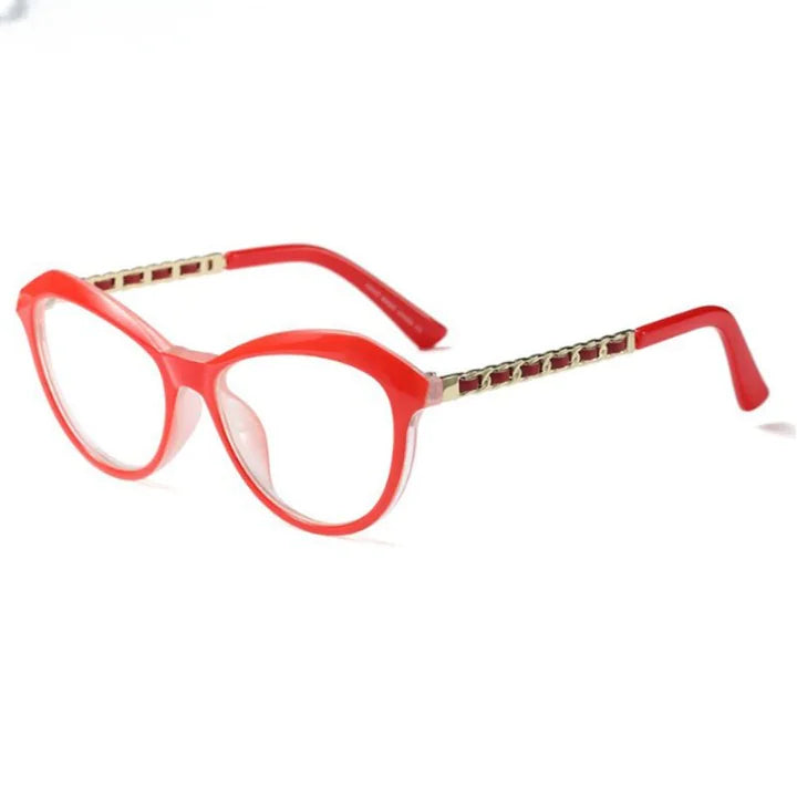 Gafas cuadradas de color caqui con forma de ojo de gato