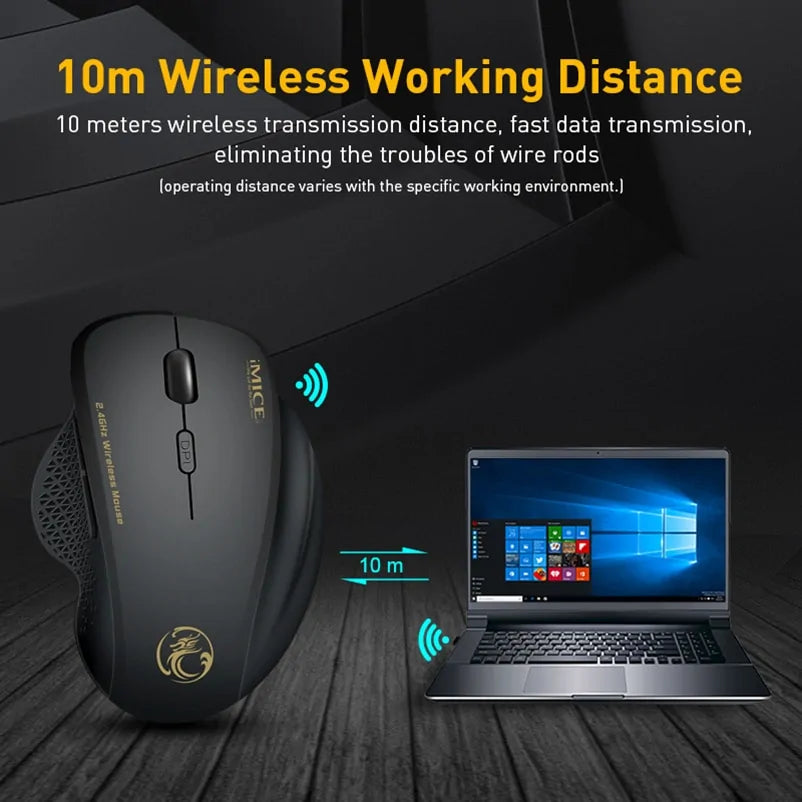 Ratón de computadora inalámbrico