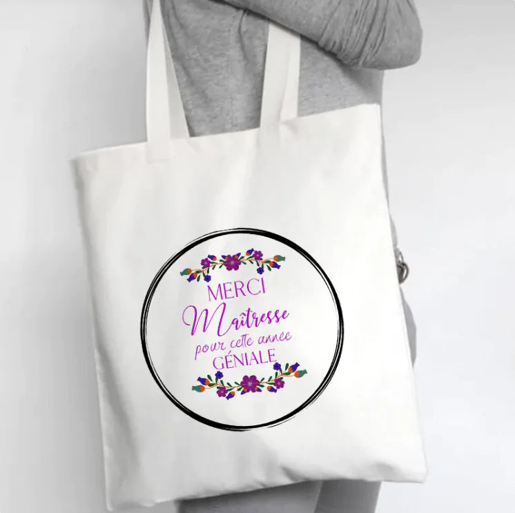 Bolsa de lona Fleur