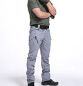 Pantalones tácticos nuevos para hombre con múltiples bolsillos y elasticidad militar