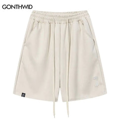 Harajuku Suede Shorts for Men