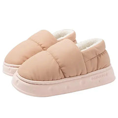 Winter Waterproof Anti-Slip Cotton Slippers