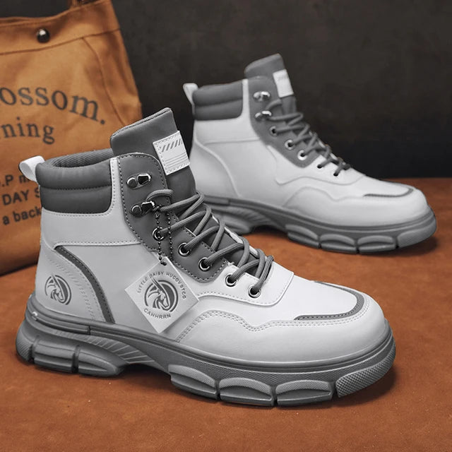 Botas de hombre CYYTL, zapatos de invierno de cuero