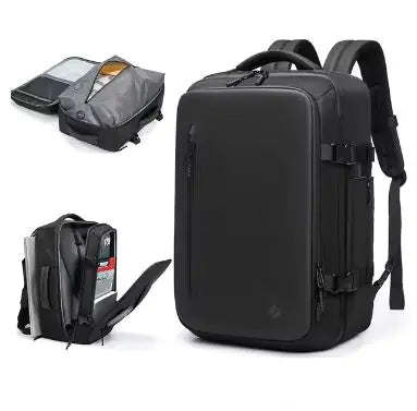 Mochila de viaje con compresión al vacío