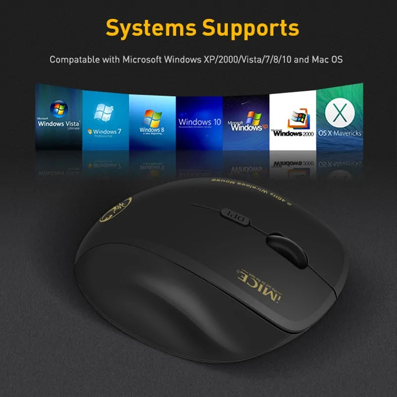 Ratón de computadora inalámbrico
